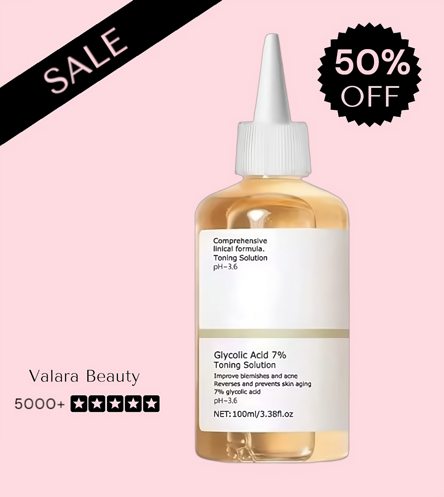 Valara Beauty Glycolic Acid Toner